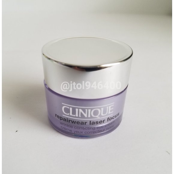 Clinique Repairwear Laser focus Wrinkle Correcting Eye Cream 0.5 oz / 15 ml - Picture 4 of 9